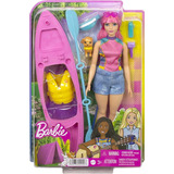 Barbie Con Kayak Y Accesorios - Mattel