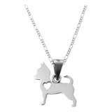 Dije De Plata Perro Chihuahua