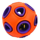 Brinquedo Para Cães Pet Ball Roxo Cor Laranja