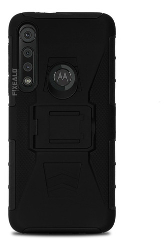 Funda Compatible Con Moto Rudo Protector Motorola + Mica 5d