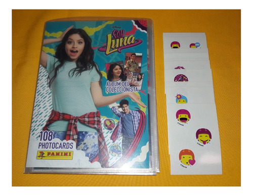 Soy Luna Coleccion De Fotocards Con Stickers Panini