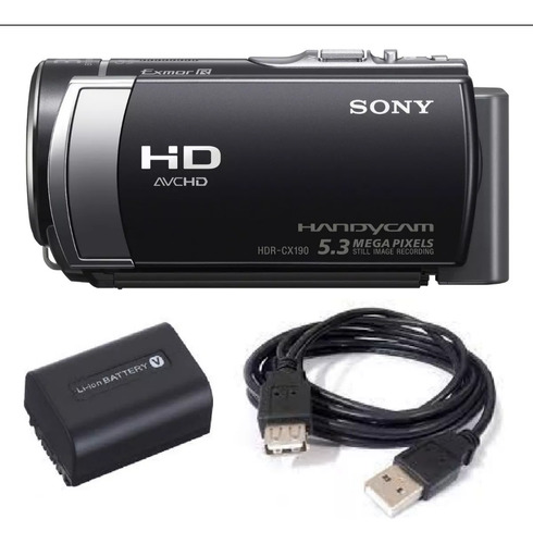 Filmadora Sony Cx190 Full Hd 1920p Descuento Especial
