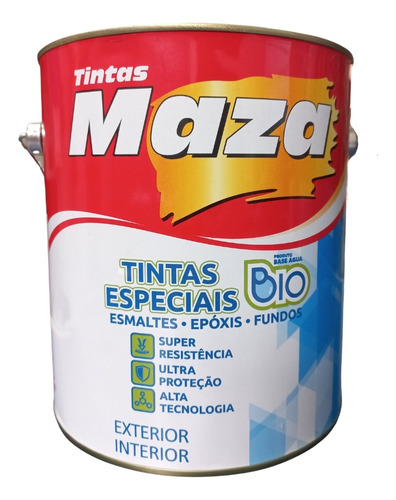 Tinta Maza Base Água Epoxi 3,6 Lt Branca Multisuperfícies