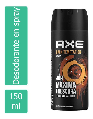 Desodorante Axe Men Dark Temp Spray 15