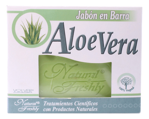 Jabon Natural Freshly Aloe Vera