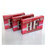  Lote 3 Piezas, Audio Cassete Deck Sony Hf 60