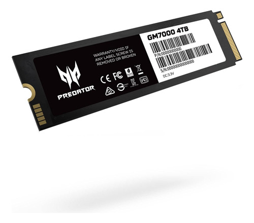 Disco Duro Ssd 4tb Acer Predator Gaming Para Pc