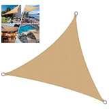 Red De Toldo Triangular, Impermeable A Los Rayos Uv, 4 X 4 M