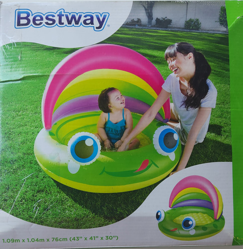 Pileta Inflable Bestway Sapos Arcoiris Sin Uso