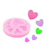 Molde De Silicona Molde Corazon Molde Fondant Corazones