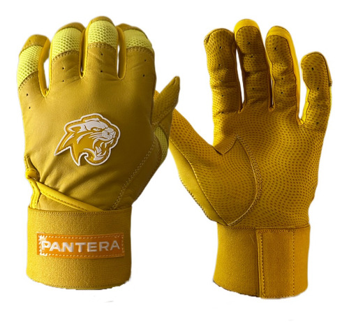 Guanteletas De Bateo Beisbol Softball Pantera Lynx Amarillo