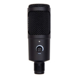 Microfono Gamer Xzeal Xzst250b Streaming Tripoide Color Negro