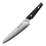 Wangmazi Cuchillo De Chef Profesional De Acero De Damasco, A