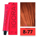 Tintura Igora Royal Schwarzkopf  60grs. 8-77 7-77 6-77 0-77