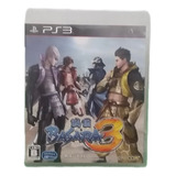 Ps3 Jogo Original Usado Basara 3 Oficial Jp Sem Manual 