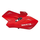 Cubremanos Wirtz Shock Rojo-bmmotopartes