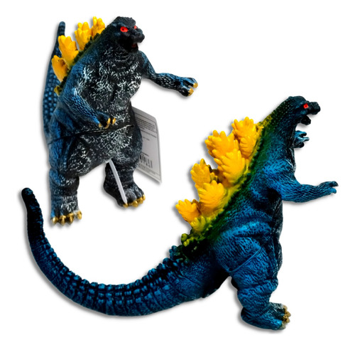 Godzilla De Borracha Brinquedo Dinossauro Monstro Som Boneco