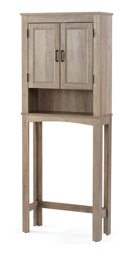 Gabinete De Baño Ahorrador Espacio Mueble Rustico