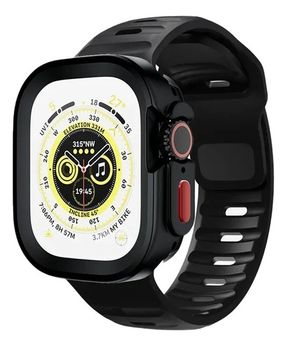 Correa Sport Ultra Para Apple Watch + Case Anticaida 360°