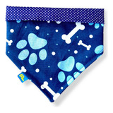 Bandana Pet Patinhas Azul