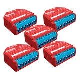 Pack 5x Interruptor Relay Plus 1pm Ul Shelly