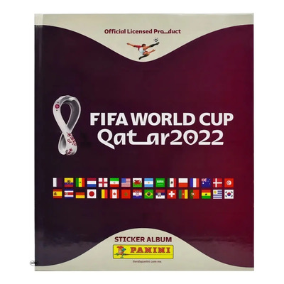 Álbum Pasta Dura Fifa World Cup Qatar 2022 Panini Personaje Fifa World 2022 | Meses sin interés