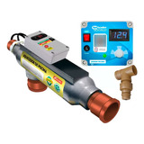 Aquecedor Piscinas 20.000 Lts Auto Wifi App + Ionizador 220v