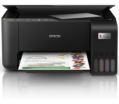 Impressora A Cor Multifuncional Epson Ecotank L3250 Com Wifi