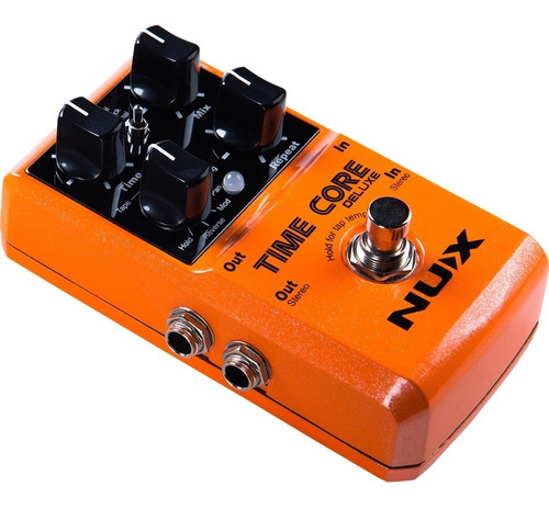 Pedal Multiefectos Delay Nux Time Core Para Guitarra Bajo /