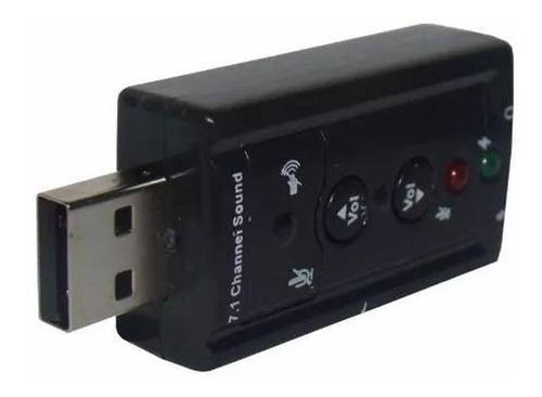 Usb Som 7.1 Virtual Comum Cmedia Knup