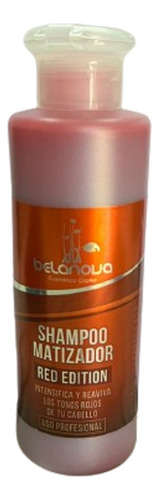 Shampoo Matizador Belanova Rojos Red Profesional 250ml