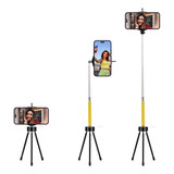 Mini Tripé De Mesa Para Câmeras Compactas E Webcam-flexível