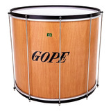 Surdo Madeira Timbalada Gope 50x18 8 Afinações Pele Leitosa