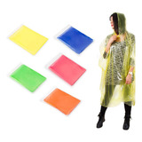 Capa / Poncho Impermeable Plastico Para Lluvia X 12 Unidades