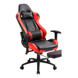 Silla Gamer Oficina Masajeador Lumbar Hanko Modo Descanso