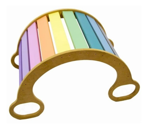 Balancin Montessori Mdf 18mm Colores Pastel