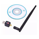 Antena Wi-fi Adaptador Wireless 1200mb/s Usb Pc Notebook Top