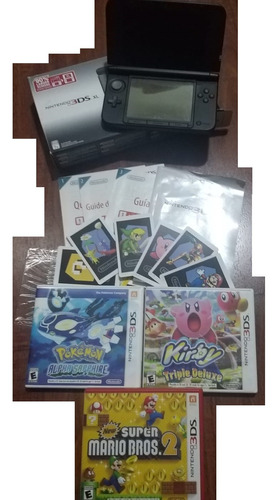 Nintendo 3ds Xl Usado Em Ótimo Estado + 3 Jogos