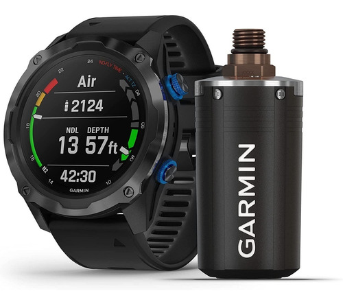 Computadora Buceo Garmin Descent Mk2i Bundle Titanio