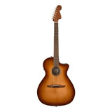 Fender Newporter Classic, Aged Cognac Burst, Electroacústica Color Marrón Material Del Diapasón Pau Ferro Orientación De La Mano Diestro