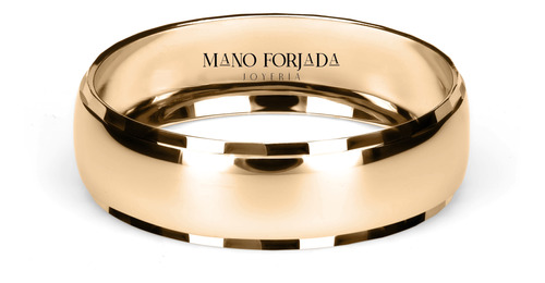 Argollas Matrimoniales Oro 14k 6mm 722h6 - Mano Forjada