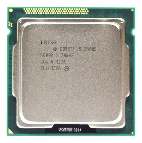 Procesador De Cpu Core I5 2500s Lga 1155 De 2,7 Ghz Y 4 Núcl