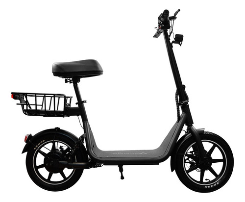 Scooter Electrico Vorago Sc-400 400w 36v 14 Con Asiento Color Negro