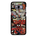 Funda Protector Para Samsung Galaxy Spiderman Marvel 012