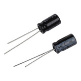 Capacitor Eletrolítico  220uf X 16v 105 º - 6x12mm - 100 Pçs