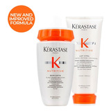 Nueva Formula Kerastase Nutritive : Bain Satin + Lait Vital