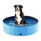 Piscina Plegable Para Perros Para Mascotas 80 X 20 Cm