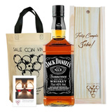 Box Whisky Jack Daniels Nº7 Caja Madera Regalo Personalizado