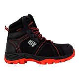 Zapato Botín Hw New Red Outdoor Bering Certificado Segman