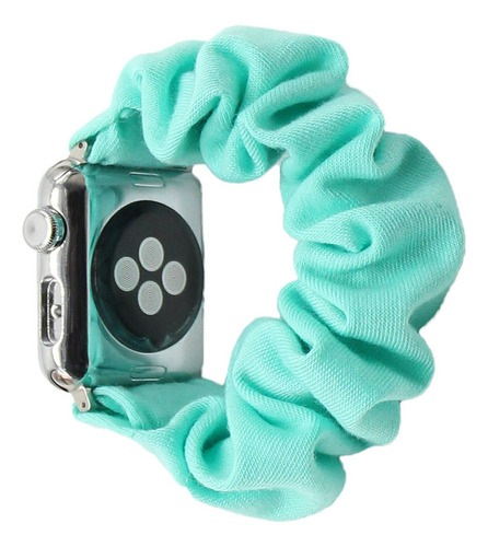 Scrunchies Elásticos De Algodón Para Apple Watch Bandas D